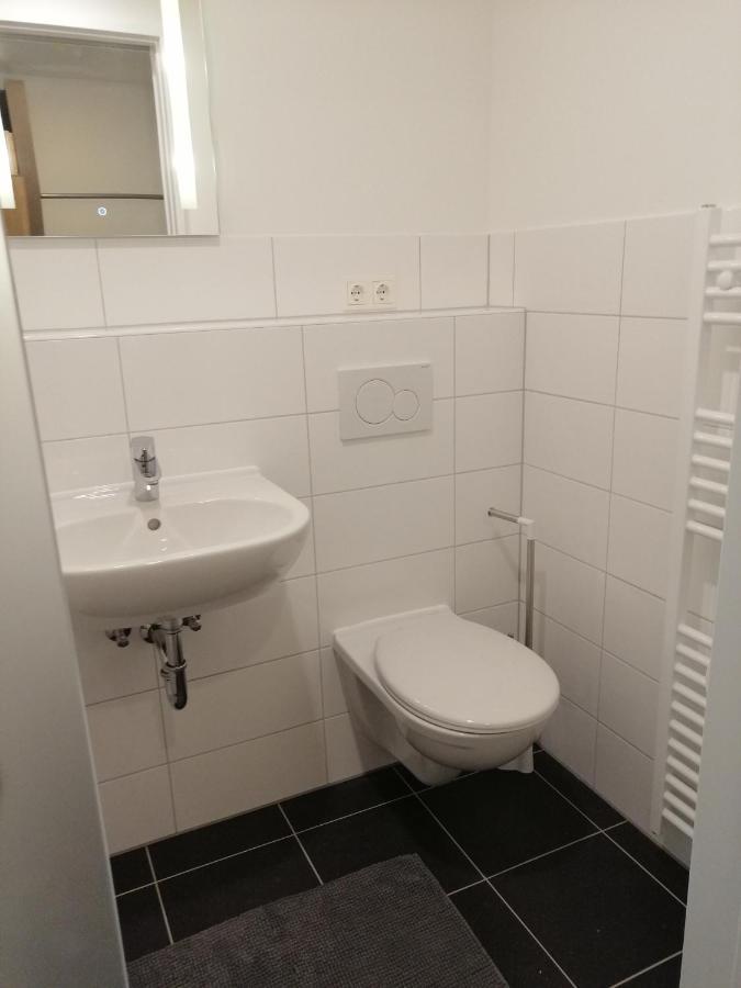Gastehaus An Der Messe Hotell Hamburg-Harburg Exteriör bild