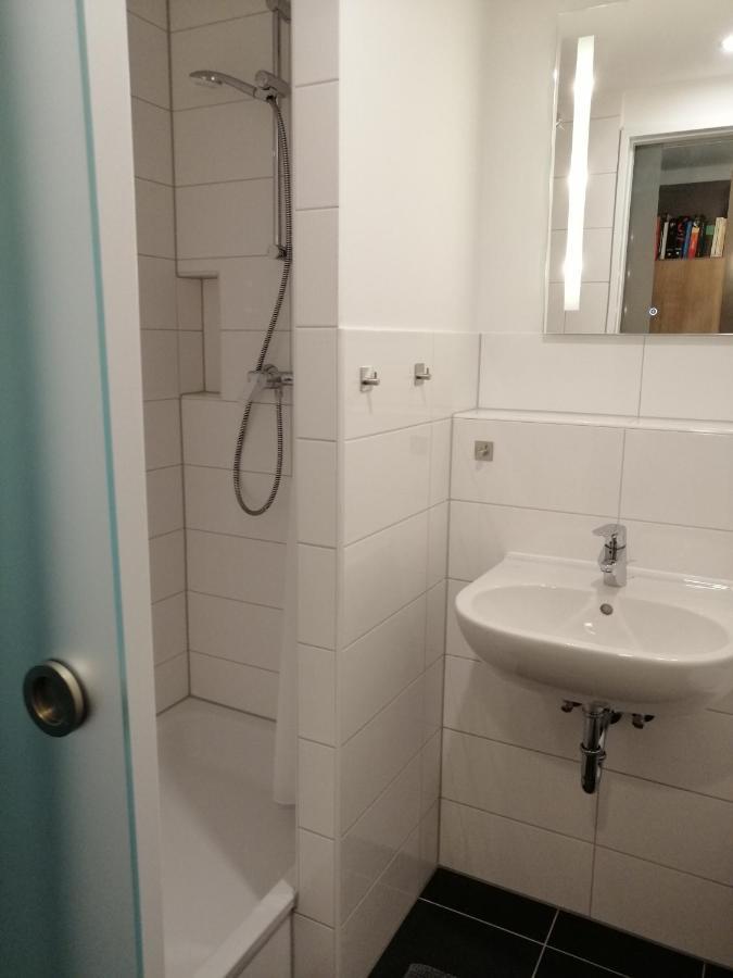 Gastehaus An Der Messe Hotell Hamburg-Harburg Exteriör bild