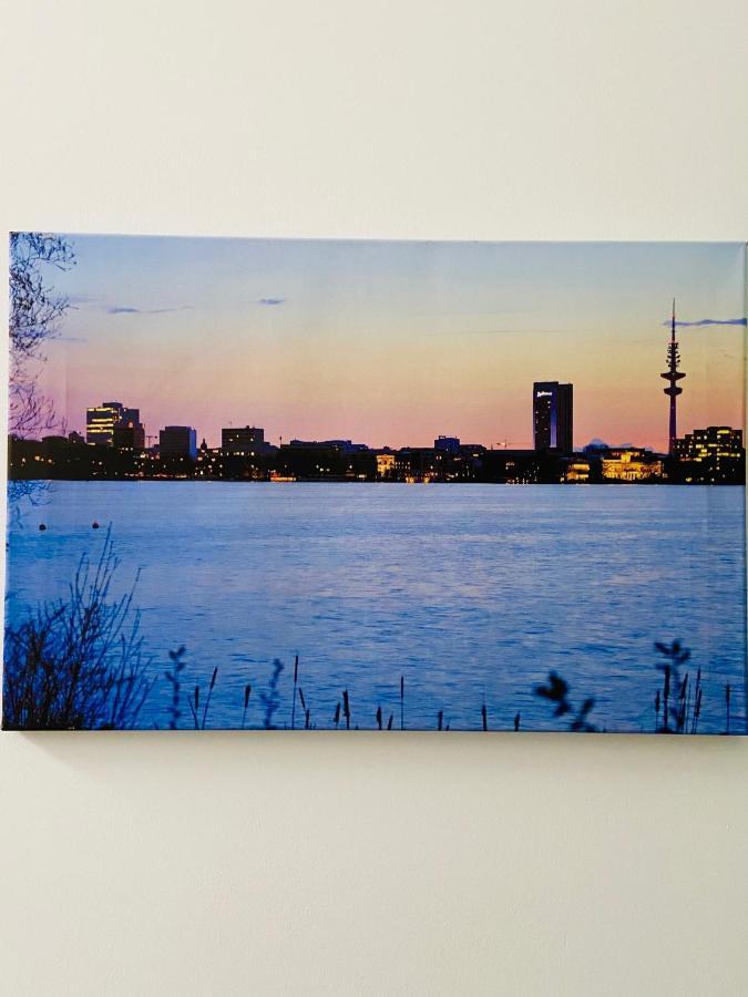 Gastehaus An Der Messe Hotell Hamburg-Harburg Exteriör bild