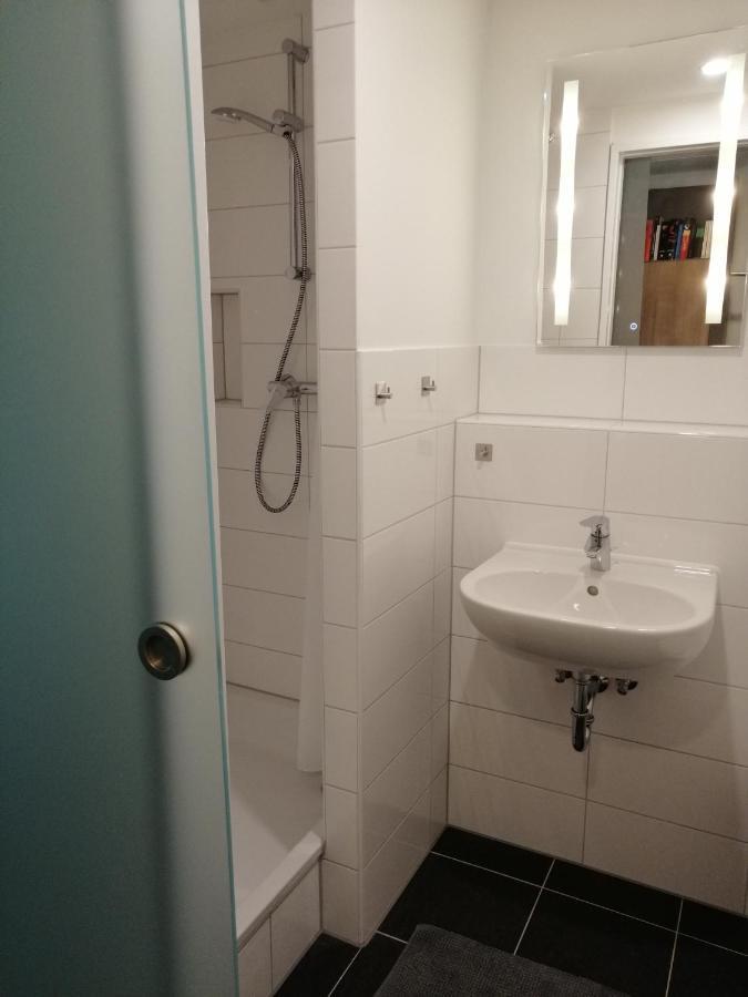 Gastehaus An Der Messe Hotell Hamburg-Harburg Exteriör bild