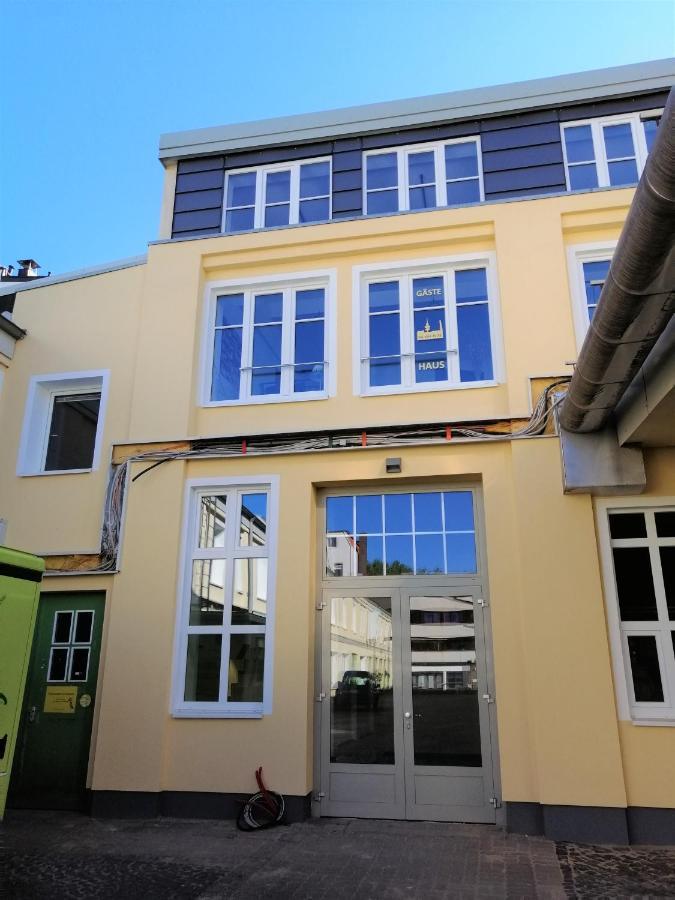 Gastehaus An Der Messe Hotell Hamburg-Harburg Exteriör bild
