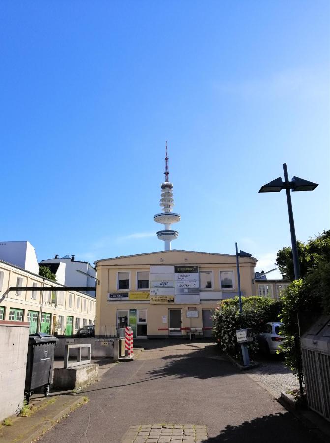 Gastehaus An Der Messe Hotell Hamburg-Harburg Exteriör bild