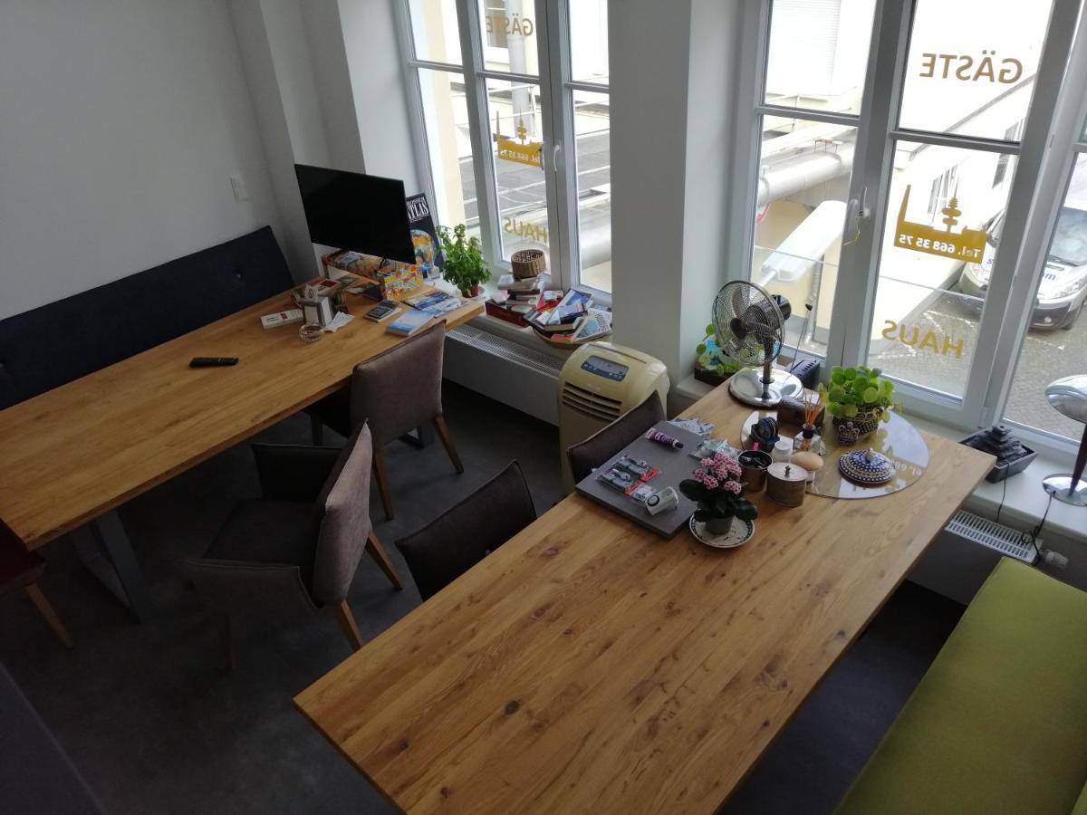 Gastehaus An Der Messe Hotell Hamburg-Harburg Exteriör bild